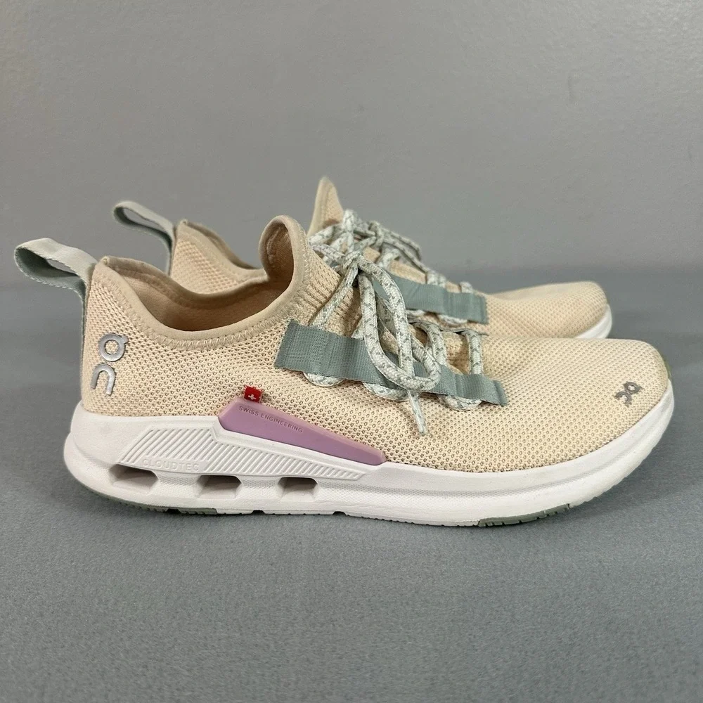 On Cloud Shoes Cloudeasy Womens Size 8 Mesh Lace Up Casual Sneakers Nurse